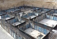 حداقل زمان قالب برداری فونداسیون